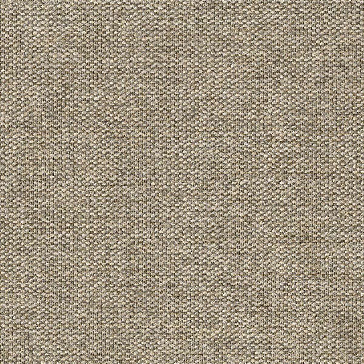 Nærbilde av vevd møbeltekstil i varm beige og gråmelert nyanse med slitesterk struktur for skandinaviske sofaer fra sackit Norway